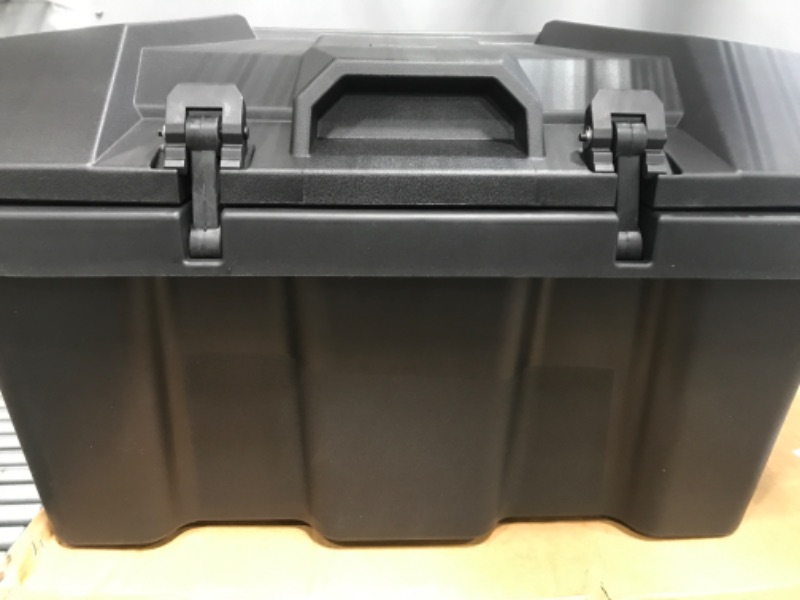 Photo 2 of 73 QT Rear Cargo Box Compatible with Polaris RZR PRO XP ,CPOWACE UTV Lock&Ride Water-resistant Storage Bin Compatible with RZR PRO XP LE 4 2020 2021 2022,OEM Repalce Accessories #2883751 73QT