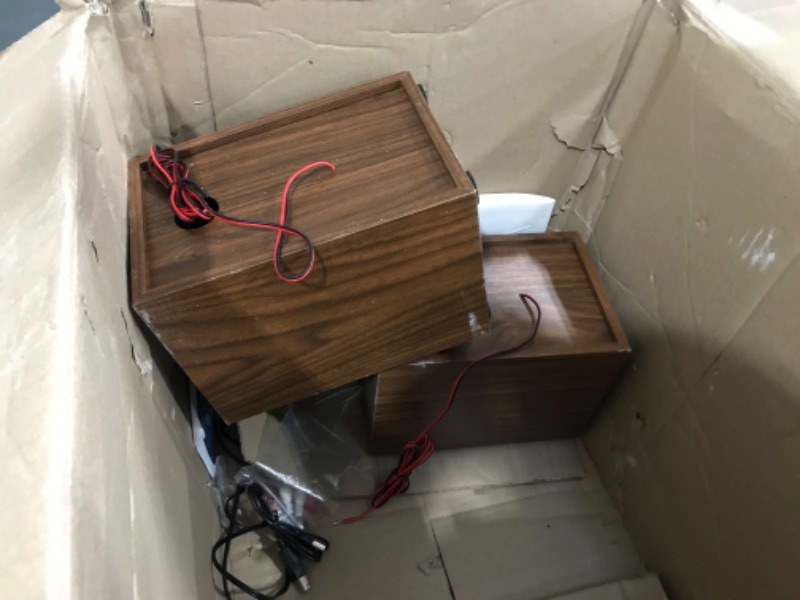 Photo 1 of DIGITNOW Bluetooth Record Player for Vinyl with Speakers, Wireless Turntable with 36W High Fidelity Stereo Speakers,Wood Vinyl Player with Magnetic Cartridge & Adjustable Counter Weight,RCA output