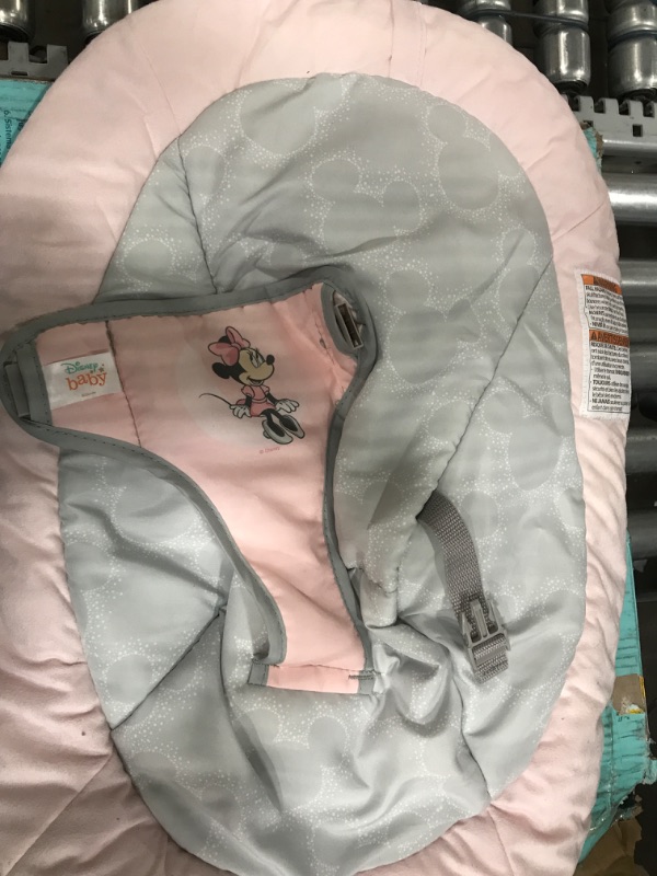 Photo 1 of Bright Starts Minnie Mouse Rosy Skies Cradling Baby Bouncer - Pink