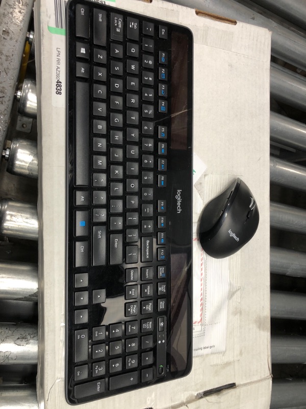 Photo 2 of Logitech MK750 Wireless Solar Keyboard & Marathon Mouse Combo
