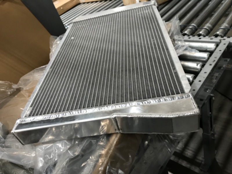 Photo 3 of Full Aluminum 3-Row Core Racing Radiator Compatible with 1982-2002 Chevy S-10 Blazer V8 Conversion 1984-1990 Chevrolet Corvette