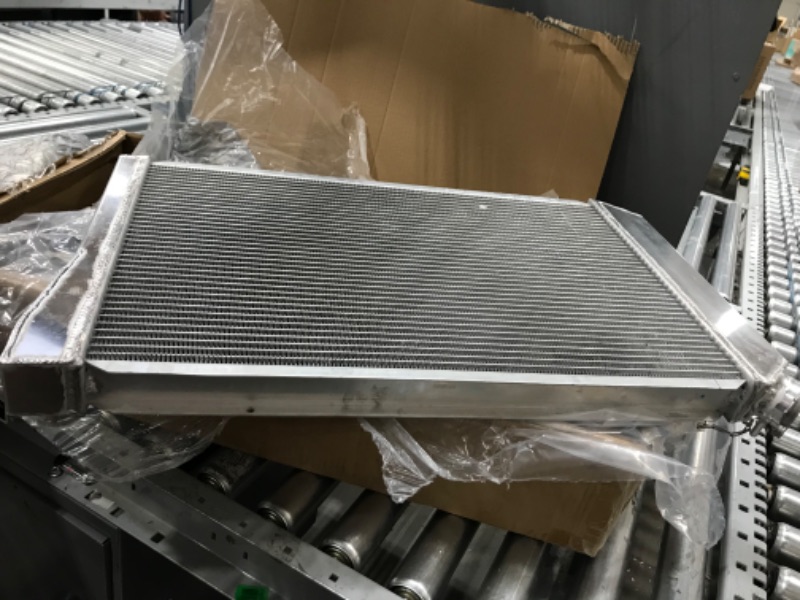 Photo 4 of Full Aluminum 3-Row Core Racing Radiator Compatible with 1982-2002 Chevy S-10 Blazer V8 Conversion 1984-1990 Chevrolet Corvette