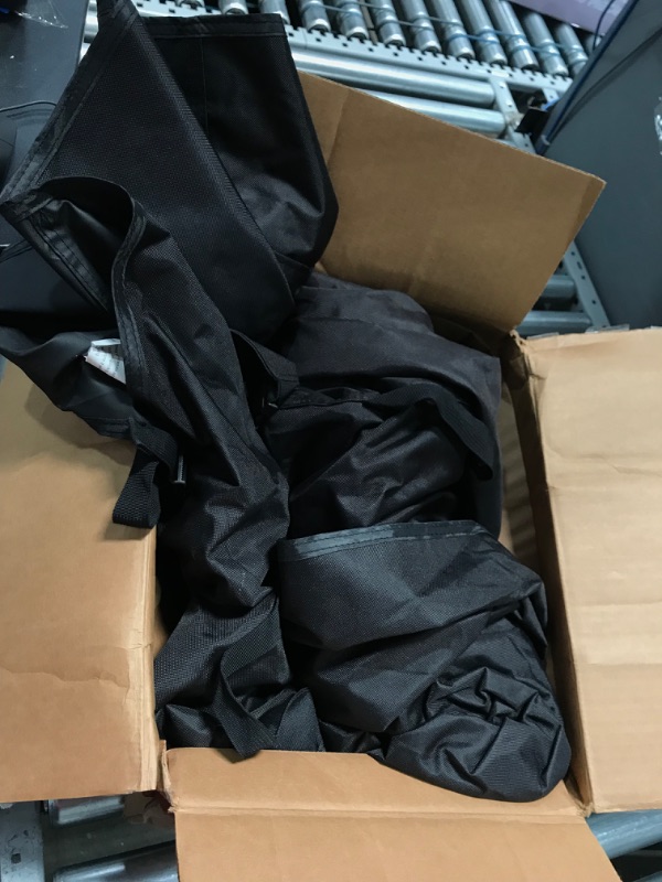 Photo 1 of Porch Shield Patio Table Cover - Waterproof Outdoor Dining Table and Chairs Furniture Set Cover Square - 64 x 64 inch, Black Square - 64x64 inch Black