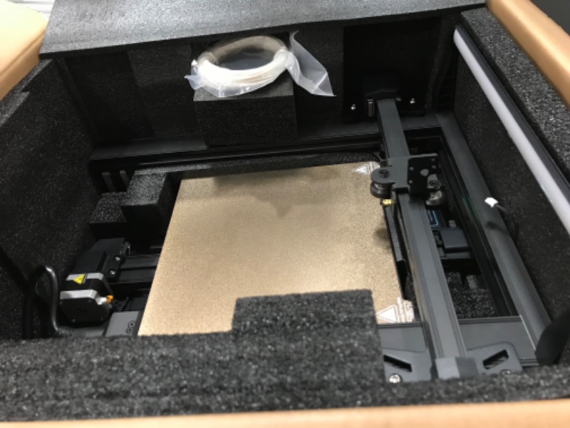 Photo 5 of Official Creality Ender 3 S1 Pro 3D Printers with 300? High Temperature Hotend All Metal Direct Drive Extruder, CR Touch Auto Leveling Bed, Spring Steel PEI Build Plate, Printing Size 220x220x270mm 8.66x8.66x10.62 inch