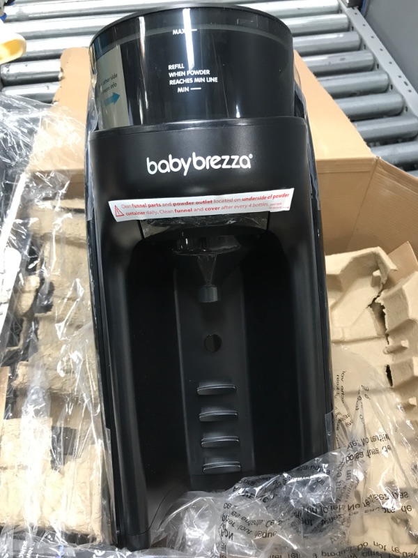 Photo 3 of Baby Brezza Formula Pro Mini Baby Formula Maker – Small Baby Formula Mixer Machine Fits Small Spaces and is Portable for Travel– Bottle Makers Makes The Perfect Bottle for Your Infant On The Go Advanced, WiFi