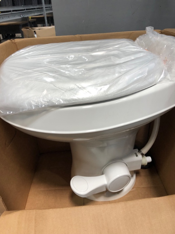 Photo 2 of Dometic 300 Series Standard Height Toilet, White Standard Height White