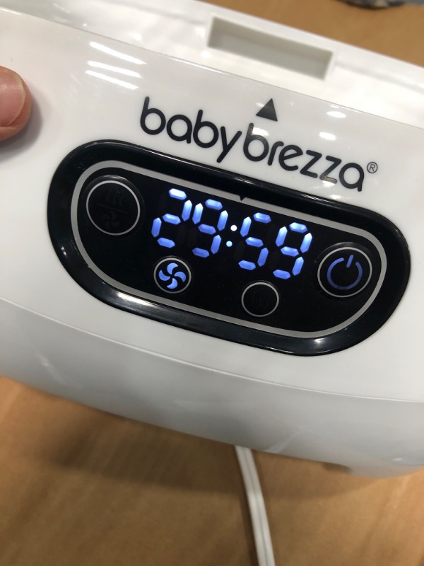 Photo 3 of Baby Brezza Baby Bottle Sterilizer and Dryer Advanced – Electric Steam Sterilization Machine – Universal Sterilizing for All Bottles: Plastic + Glass + Pacifiers + Breast Pump Parts - HEPA Filtration