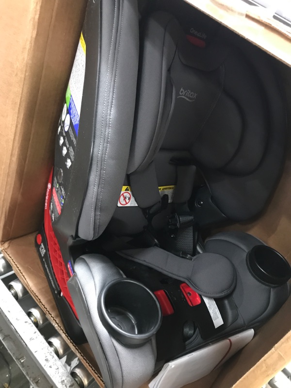 Photo 2 of Britax One4Life ClickTight All-in-One Car Seat – 10 Years of Use – Infant, Convertible, Booster – 5 to 120 pounds - SafeWash Fabric, Drift Drift [New Version]