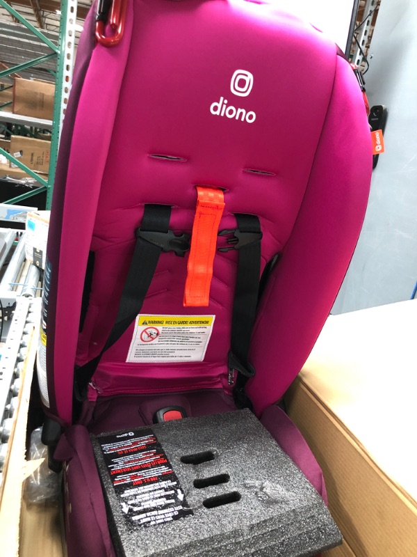 Photo 3 of Diono Radian 3R, 3-in-1 Convertible Car Seat,  Pink Blossom