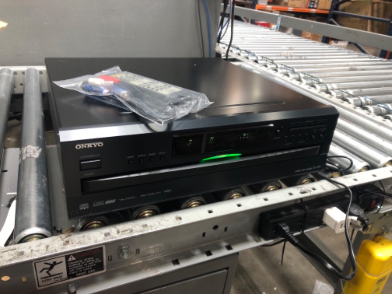 Photo 2 of Onkyo DX-C390-B 6-Disc CD Carousel Changer - Black