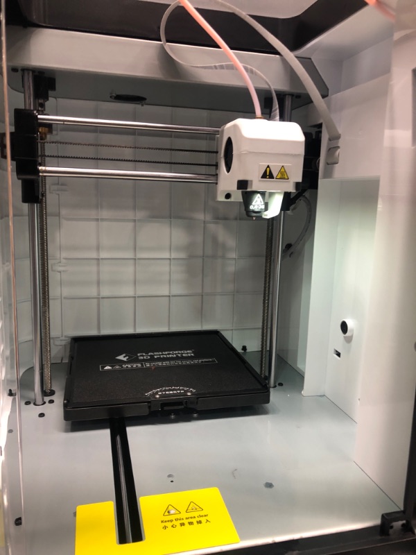 Photo 6 of MISSING MANUAL***FLASHFORGE Adventurer 3 3D Printer Leveling-Free with Quick Removable Nozzle and Heating Bed, Built-in HD Camera, Wi-Fi Cloud Printing