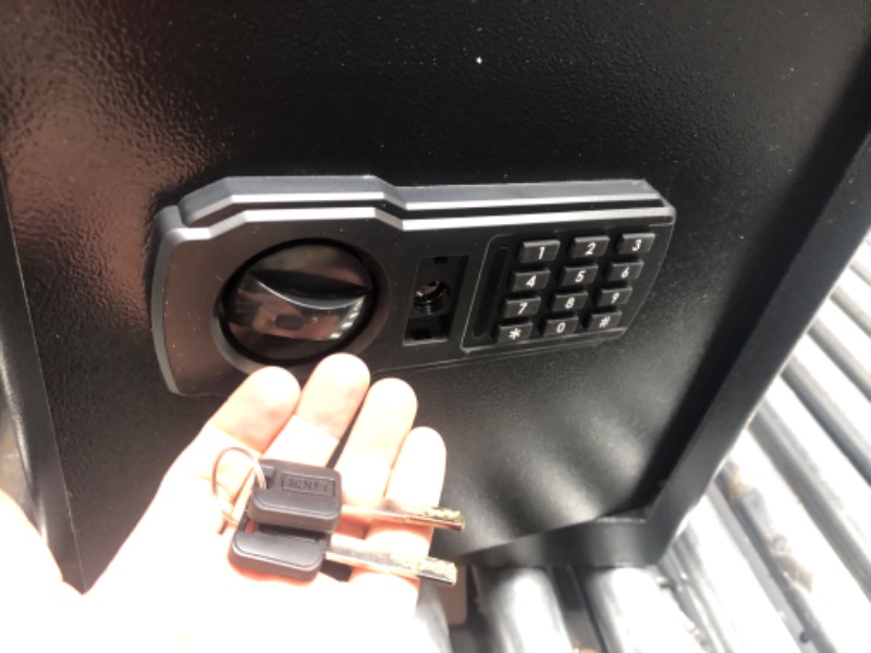 Photo 1 of [2023 NEW] 2.0 Cubic Safe Box Fireproof Waterproof, Large Home Safe with Fireproof A4 Document Bag, Keypad Led Indicator, Silent & Alarm, Combination Lock Box for Money Firearm Medicine Document