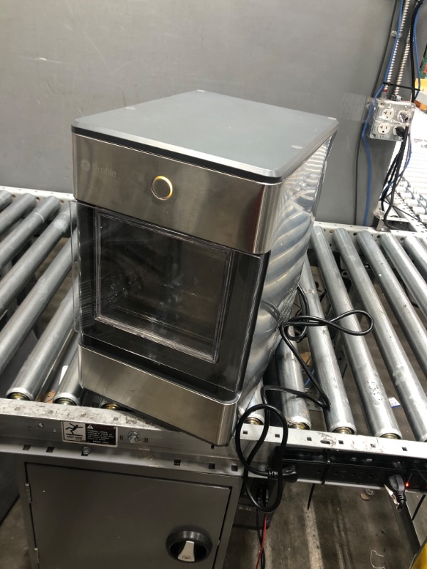 Photo 3 of ***PARTS ONLY*** GE Profile Opal | Countertop Nugget Ice Maker | Portable Ice Machine Makes up to 24 lbs. of Ice Per Day | Stainless Steel Finish Ice Maker Only No Bluetooth