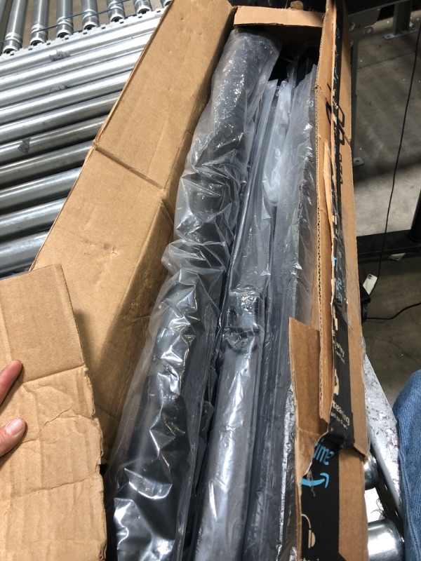 Photo 1 of Bonkiss Handrails for Outdoor Steps, Outdoor Stair Railing 3 Step Handrail, Wrought Iron Handrail for Concrete Steps, Handrails Stair Rail with Installation Kit Hand Rail for Outdoors Steps. 3 steps