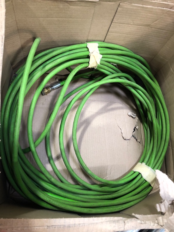 Photo 2 of 100' washer hose 3600 psi green