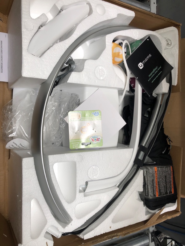 Photo 3 of 4moms mamaRoo Multi-Motion Baby Swing Smart Connectivity - Gray