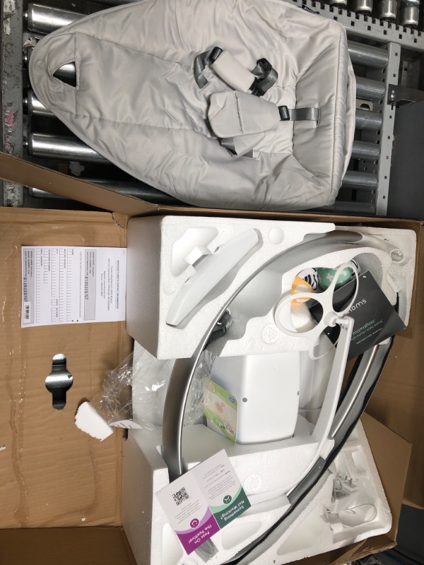 Photo 2 of 4moms mamaRoo Multi-Motion Baby Swing Smart Connectivity - Gray