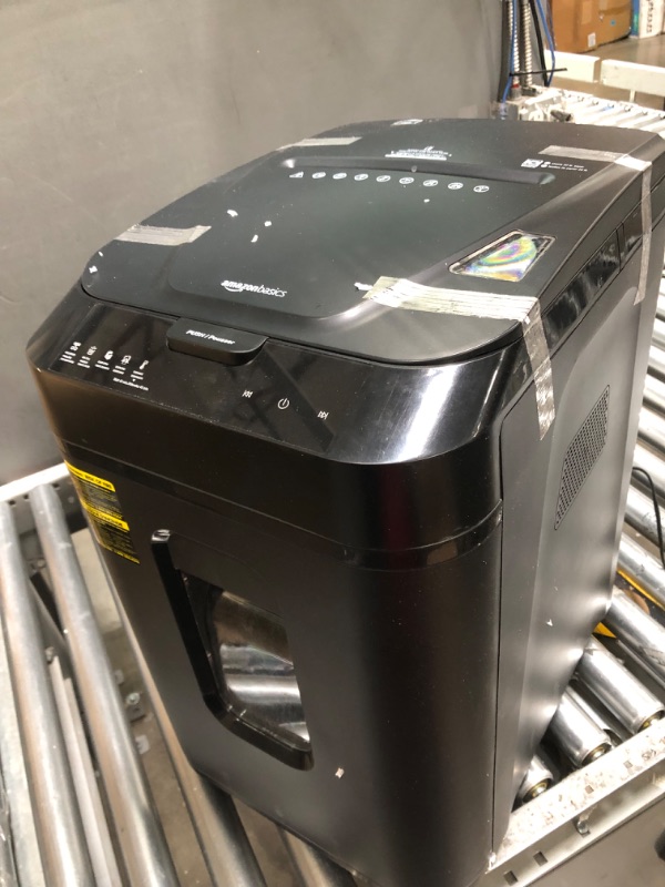 Photo 1 of Amazon Basics 150-Sheet Autofeed Micro-Cut Paper Shredder
