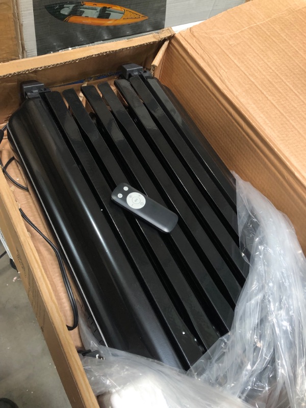 Photo 1 of Dreo Radiator Heater, Upgrade 1500W Electric Portable Space Oil Filled Heater with Remote Control, 4 Modes, Overheat & Tip-Over Protection, 24h Timer, Digital Thermostat, Quiet, Indoor
