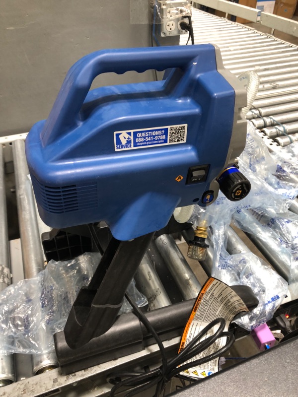 Photo 2 of *READ NOTES*Graco Magnum 262800 X5 Stand Airless Paint Sprayer, Blue Magnum X5 Airless Paint Sprayer