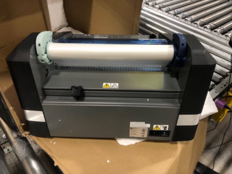 Photo 4 of GBC Thermal Roll Laminator, Ultima 35 Ezload, 12" Max. Width, 1 Min Warm-Up (1701680) , Blue
