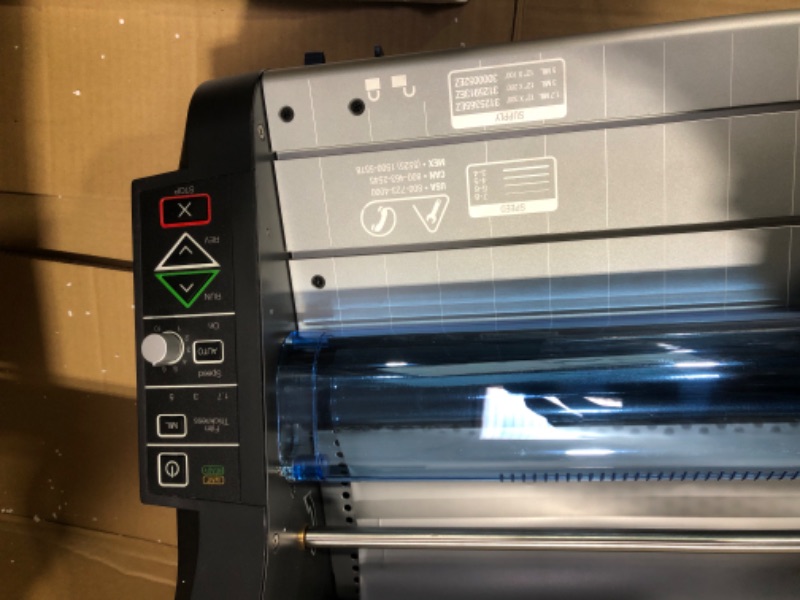 Photo 6 of GBC Thermal Roll Laminator, Ultima 35 Ezload, 12" Max. Width, 1 Min Warm-Up (1701680) , Blue
