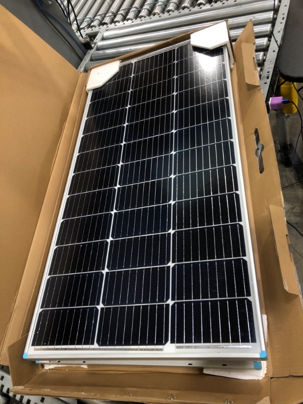 Photo 2 of Renogy 200 Watts 12 Volts Monocrystalline RV Solar Panel Kit with Adventurer 30A LCD PWM Charge Controller and Mounting Brackets for RV, Boats, Trailer, Camper, Marine, Off-Grid Solar Power System 200W