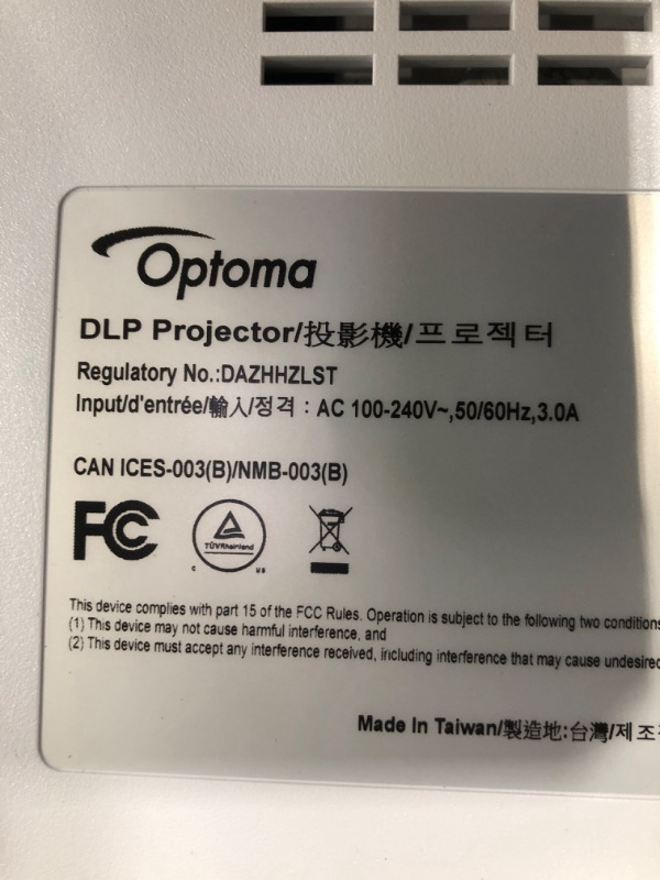 Photo 4 of Optoma GT1090HDR Short Throw Laser Home Theater Projector | 4K HDR Input | Lamp-Free Reliable Operation 30,000 hours | Bright 4,200 lumens for Day and Night | Short Throw
