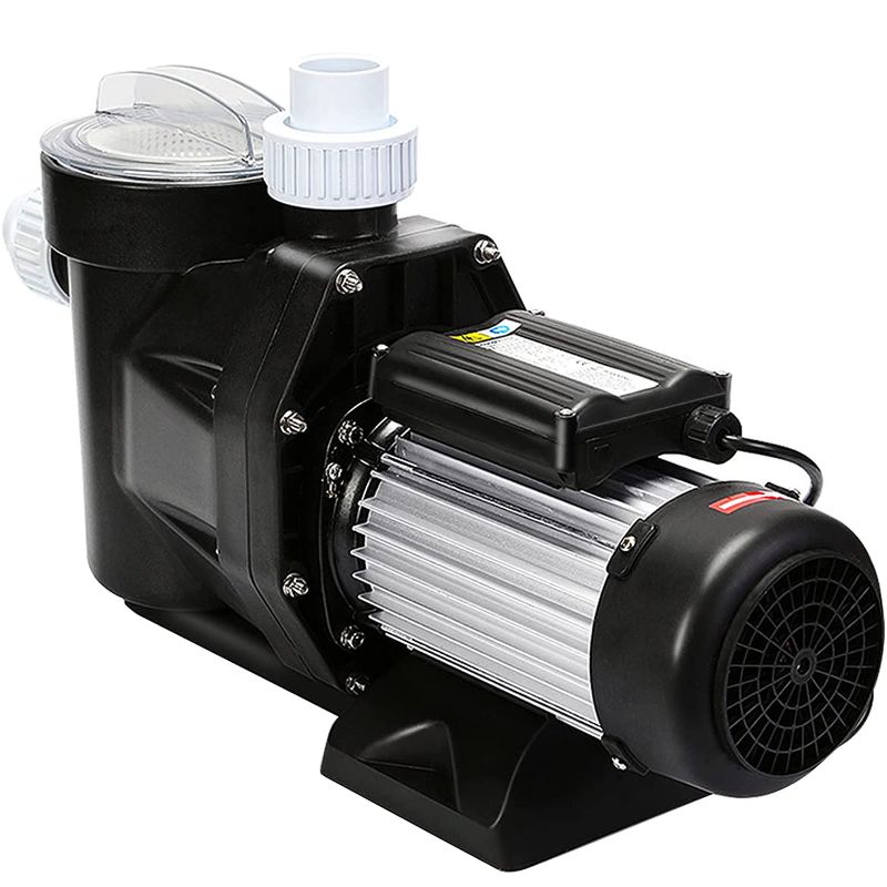 Photo 1 of *Damaged-/Unknown if Functional/See Photos* *Happybuy Pool Pump Inground 2.5HP 110V 1850W, Swimming Pool Pump Above Ground with Filter Basket, 148GPM Single Speed Filter Pump for Swimming Pool, Spa/Water Circulation
