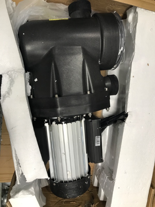 Photo 2 of *Damaged-/Unknown if Functional/See Photos* *Happybuy Pool Pump Inground 2.5HP 110V 1850W, Swimming Pool Pump Above Ground with Filter Basket, 148GPM Single Speed Filter Pump for Swimming Pool, Spa/Water Circulation
