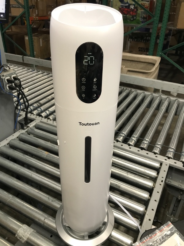 Photo 2 of *Tested* TOUTOUAN Humidifiers for Bedroom Large Room,9L/2.3GAL Large Top Fill Cool Mist Humidifier with Essential Oils Remote Control 7 Color Light Auto Shut-Off Whisper-Quiet for Baby Kids Adults Home Yoga Sleep Plant
