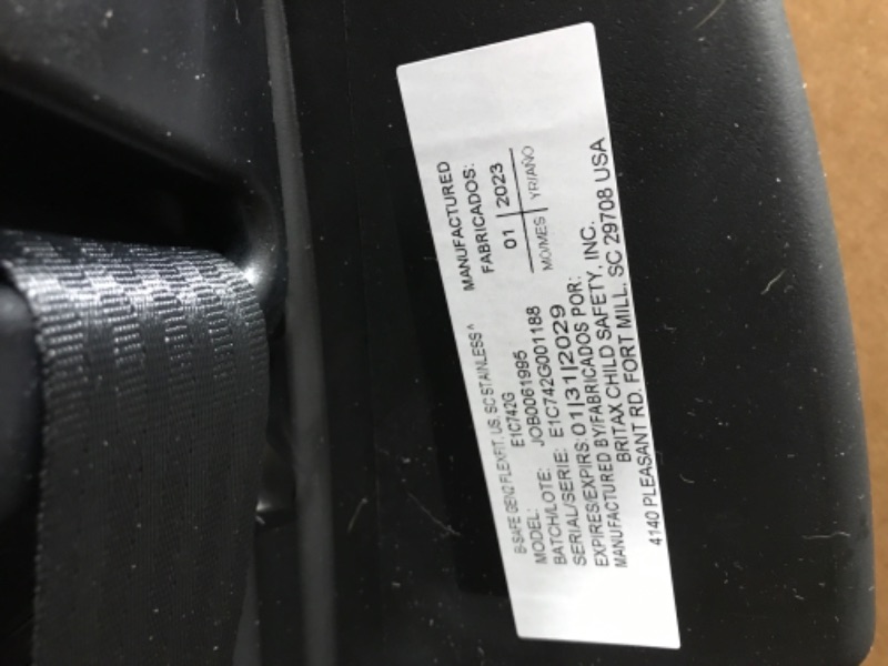 Photo 4 of Britax B-Safe Gen2 FlexFit Infant Car Seat, StayClean - Stain, Moisure & Odor Resistant Fabric
