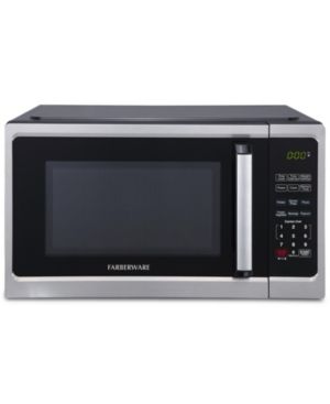 Photo 1 of Farberware Classic 0.9 Cu. Ft 900-Watt Microwave Oven, Stainless Steel
