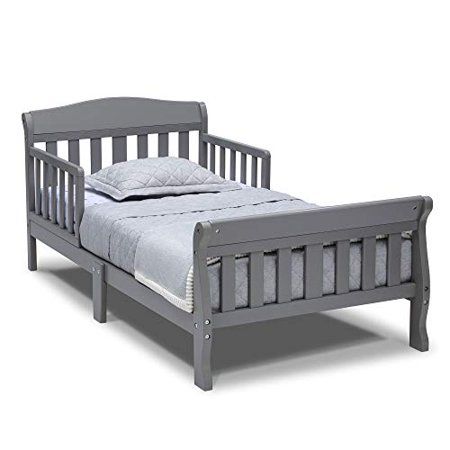 Photo 1 of Delta Children Canton Toddler Bed, Grey (1906190)
