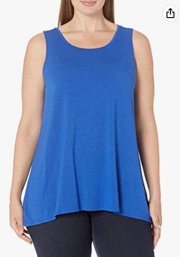 Photo 1 of Amazon Essentials Women's Swing Tank SIZE LARGE