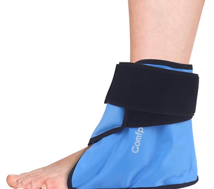 Photo 1 of 
Comfpack Heel Ice Pack for Plantar Fasciitis, Reusable Hot Cold Therapy Foot Ankle Ice Pack Wrap for Achilles Tendonitis, Plantar Fasciitis, Sprain, Swelling, Heel Pain, Sports Injuries