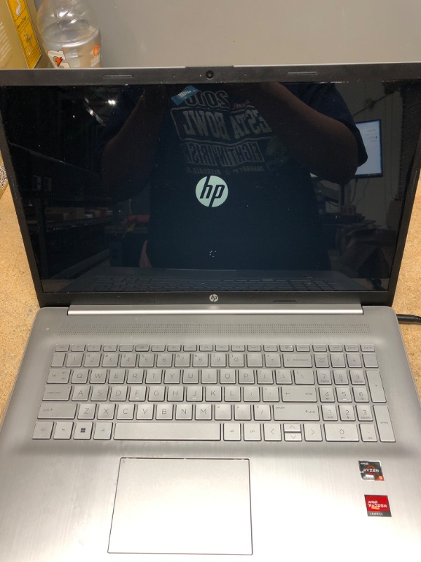 Photo 6 of HP Laptop 17-CP1035CL 17.3" HD Plus Touchscreen Display, AMD Ryzen 5 5625U, AMD Radeon Graphics, 12 GB DDR4 RAM, 1 TB HDD Storage, Windows 11 Home (Renewed)