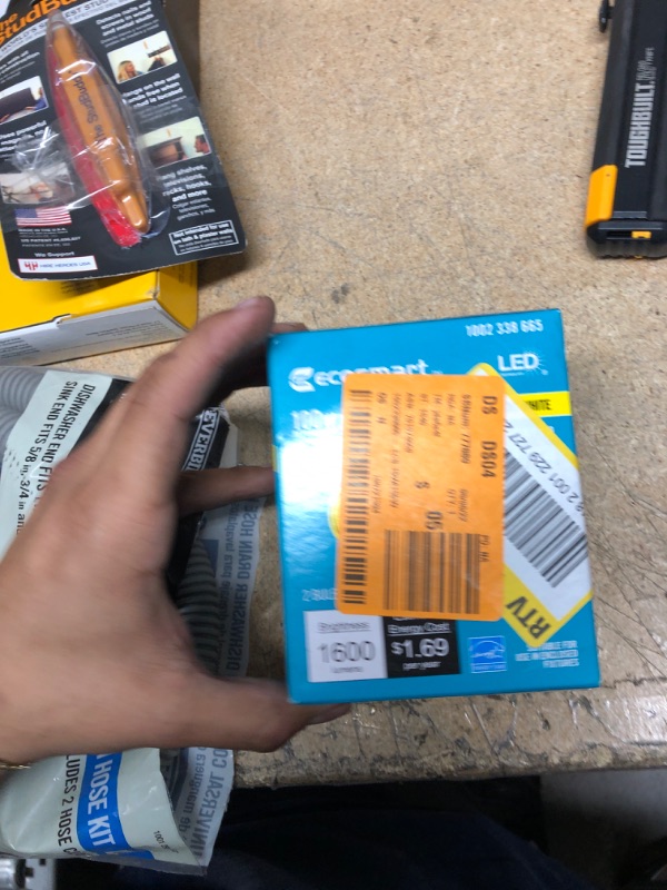 Photo 1 of 100-Watt Equivalent A19 Dimmable Energy Star LED Light Bulb Bright White (2-Pack)