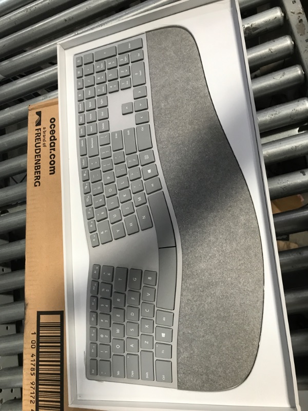 Photo 2 of Microsoft 3RA-00022 Surface Ergonomic Keyboard,Gray