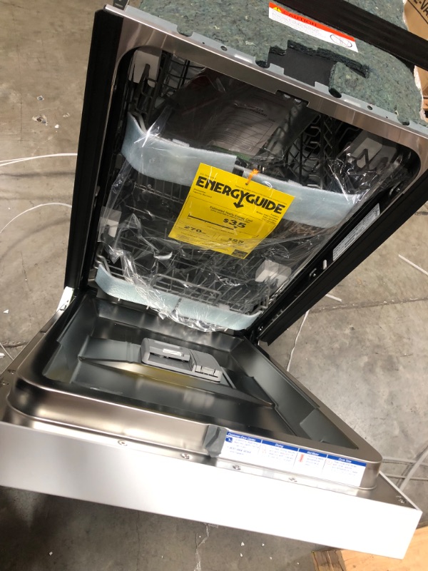 Photo 6 of ***BOX IN BAD CONDITION BUT DISHWASHER IN GREAT CONDITION** Frigidaire 18 in. ADA Compact Front Control Dishwasher in White with Dual Spray Arms, 52 dBA, 