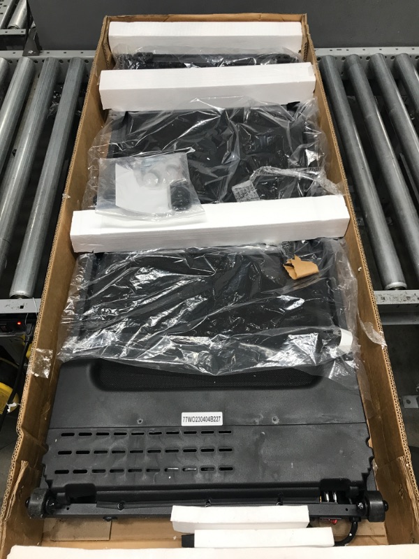 Photo 1 of ***UNTESTED - SEE NOTES***
Gallelife 2 in 1 Under Desk Treadmill, Black