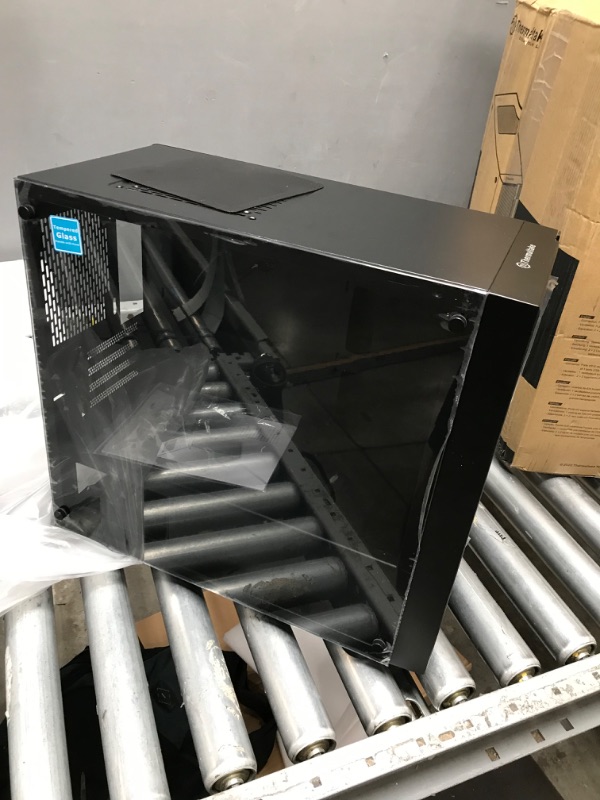 Photo 3 of Thermaltake Versa H18 Tempered Glass Black SPCC Micro ATX Gaming Computer Case CA-1J4-00S1WN-01