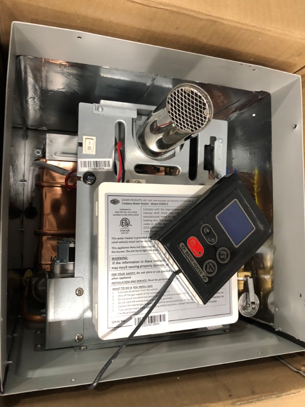 Photo 1 of *PARTS ONLY*
Girard RV Tankless Hot Water Heater 