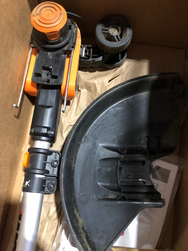 Photo 4 of * used item * see all images *
Worx WG163 GT 3.0 20V PowerShare 12" Cordless String Trimmer & Edger 