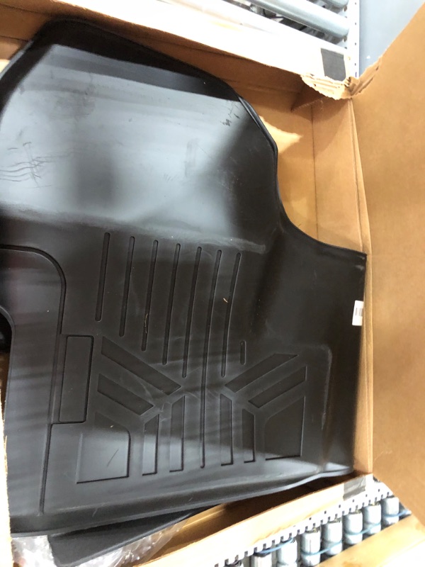 Photo 2 of SMARTLINER Custom Fit All Weather Black 1st Row Liners Compatible with 2019-2023 Mercedes-Benz Sprinter with 1st Row Bucket Seats (Does Not Fit Passenger Van Model)