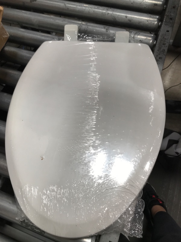 Photo 2 of **BRAND NEW**
MAYFAIR 1888SLOW 000 NextStep2 Toilet Seat with Built-In Potty Training Seat, Slow-Close, Removable that will Never Loosen, ELONGATED, White White Elongated Toilet Seat
