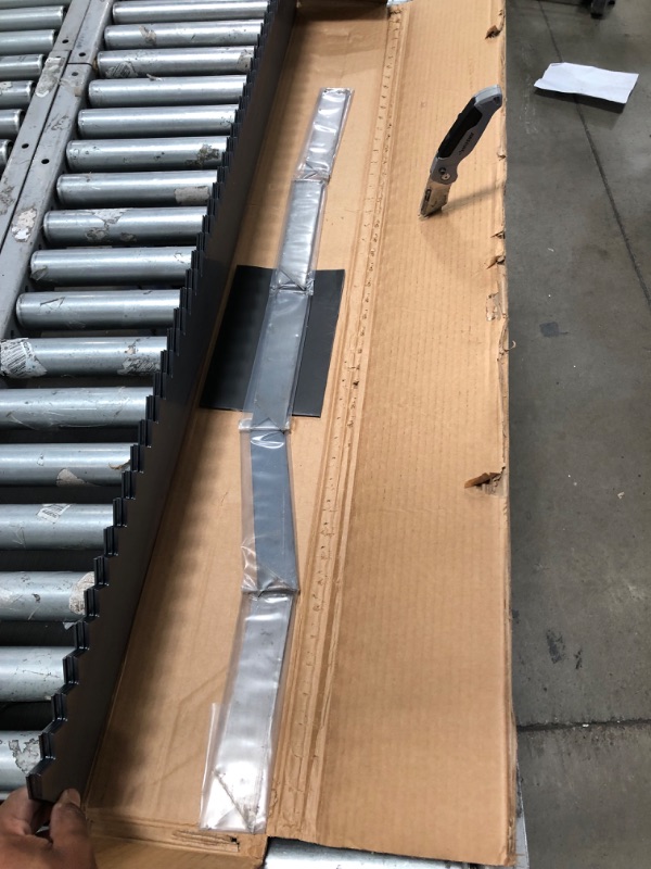 Photo 2 of **MINOR WEAR & TEAR**Edge Right - Hammer-in Landscape Edging - 48 inch Strips - 14-Gauge Cor-Ten Steel - 6 inch Depth (5 Pack) 5 PACK (20 feet total) 6.0 Inches