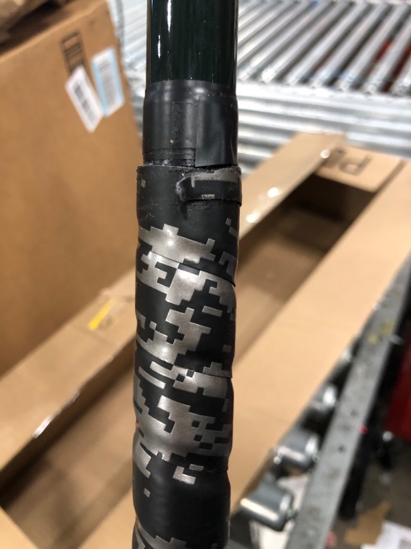 Photo 3 of ***DAMAGED - GRIP IS BEGINNING TO COME OFF - SEE PICTURES***
Rawlings Raptor USA Baseball Bat | -10 | 1 Pc. Aluminum | 2 1/4 Barrel Dark Green 27 inch