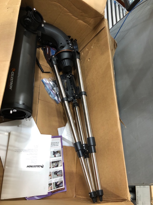 Photo 2 of *******UNKNOWN IF COMPLETE*****Celestron - 70mm Travel Scope - Portable Refractor Telescope - Fully-Coated Glass Optics - Ideal Telescope for Beginners - BONUS Astronomy Software Package

