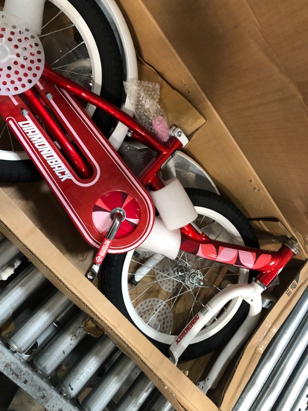 Photo 1 of Diamondback Bikes Mini Impression 16 Girls Sidewalk Bike Red Red 16" Wheels